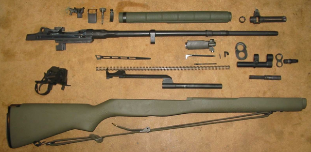 Field strip springfield m1a Champagne in girls pussy victory celebration